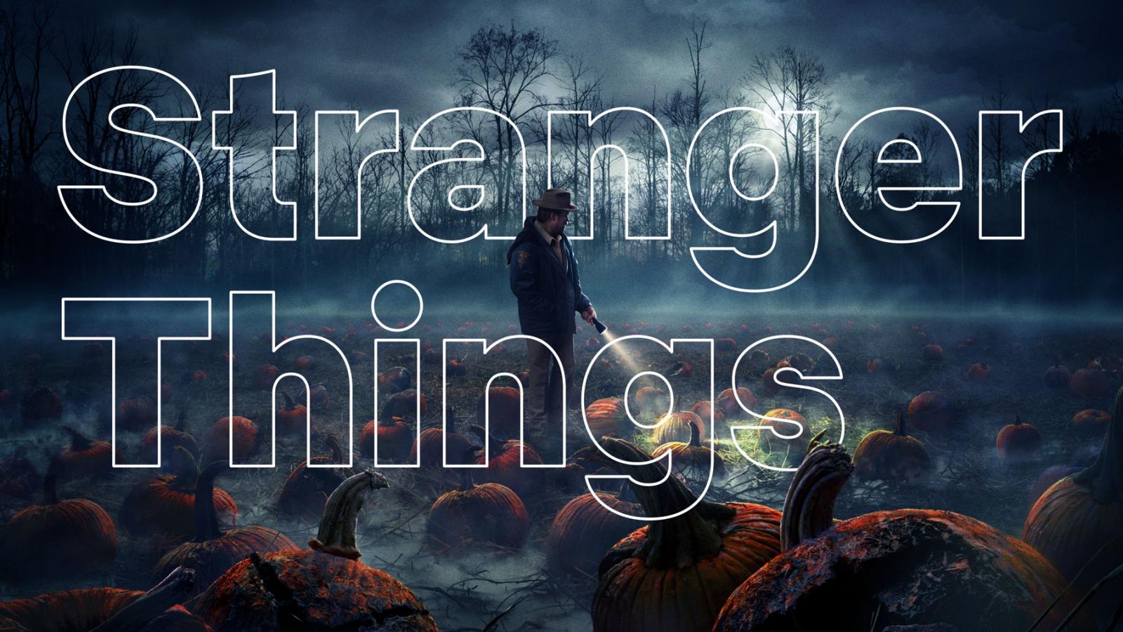 Tipografia Netflix - Stranger Things