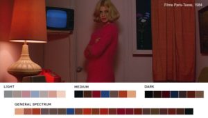 Paris-Texas - Paleta de Cores