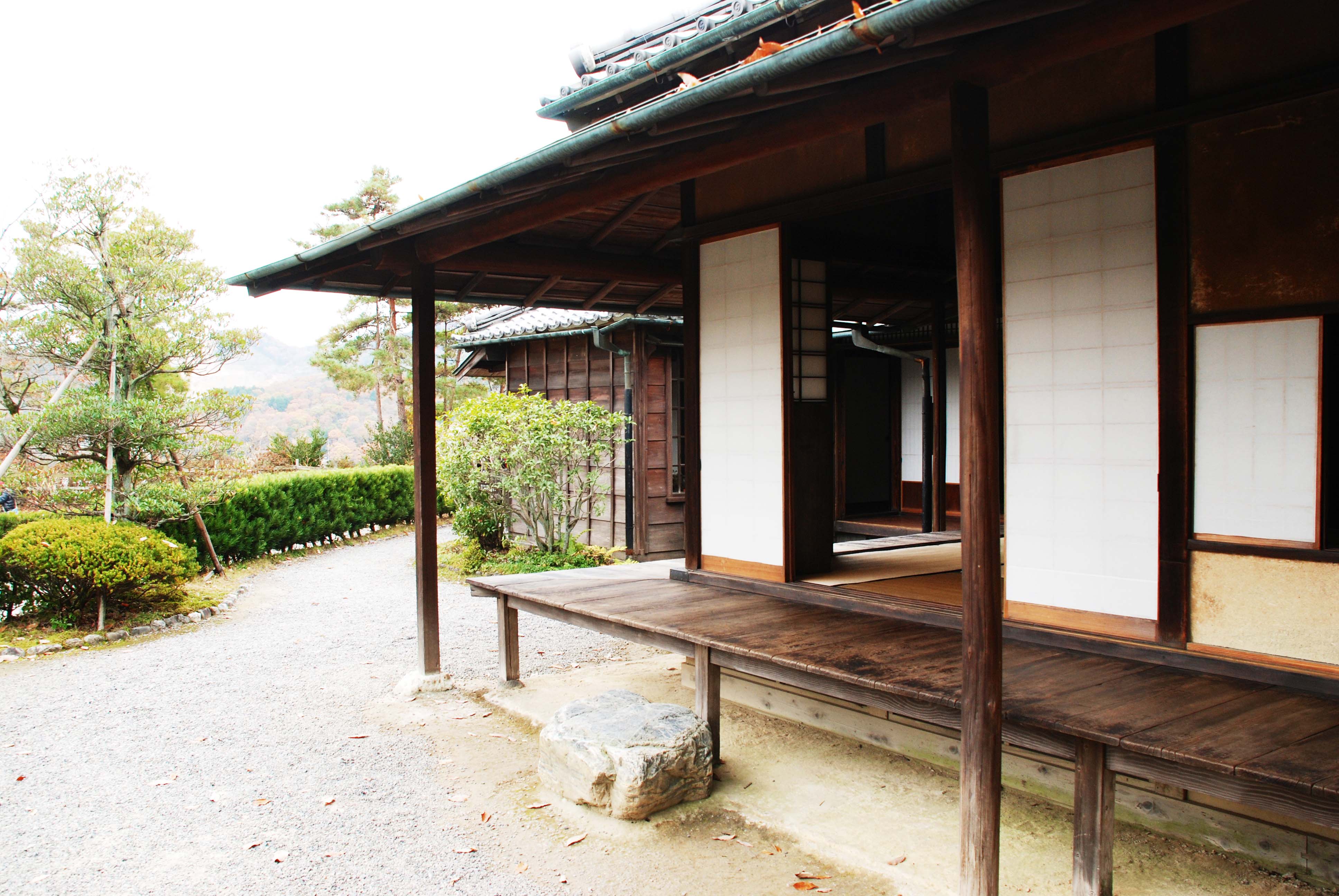 Engawa de Casa Tradicional Japonesa